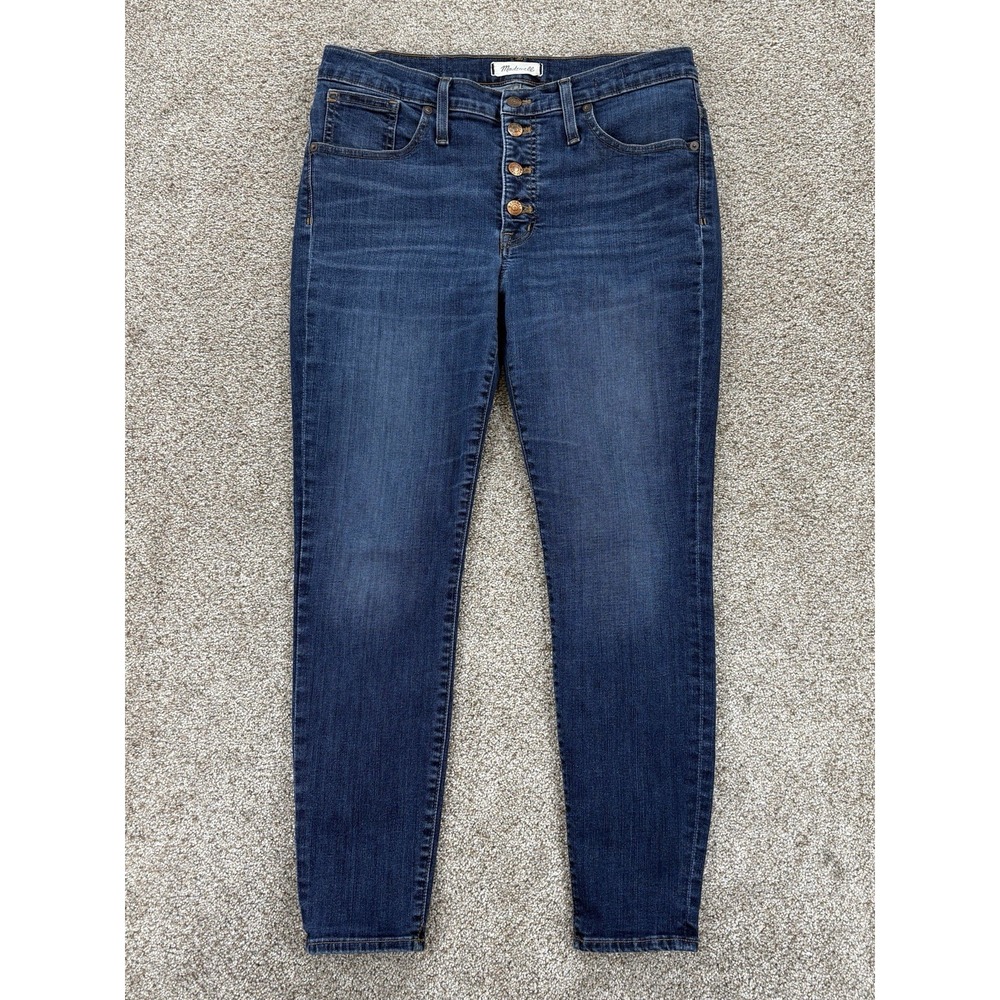 Madewell EUC 9" High Rise Skinny Jeans